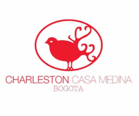 CHARLESTON CASA MEDINA BOGOTA Logo (USPTO, 08.09.2009)