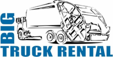 BIG TRUCK RENTAL Logo (USPTO, 08.09.2009)