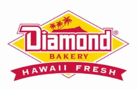 DIAMOND BAKERY HAWAII FRESH Logo (USPTO, 08/23/2010)