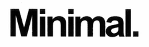 MINIMAL. Logo (USPTO, 26.08.2010)