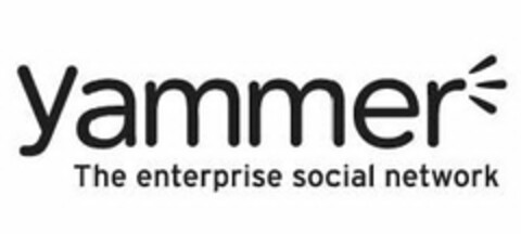 YAMMER THE ENTERPRISE SOCIAL NETWORK Logo (USPTO, 02.03.2011)
