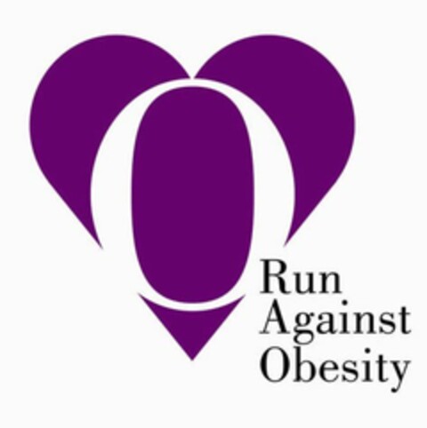 O RUN AGAINST OBESITY Logo (USPTO, 18.03.2011)