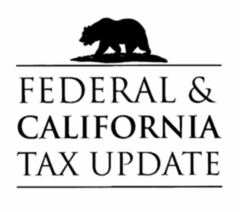 FEDERAL & CALIFORNIA TAX UPDATE Logo (USPTO, 05/11/2011)