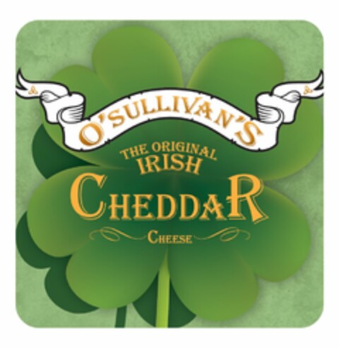 O' SULLIVAN'S THE ORIGINAL IRISH CHEDDAR CHEESE Logo (USPTO, 06/29/2011)