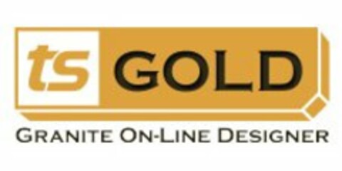 TS GOLD GRANITE ON-LINE DESIGNER Logo (USPTO, 20.09.2011)