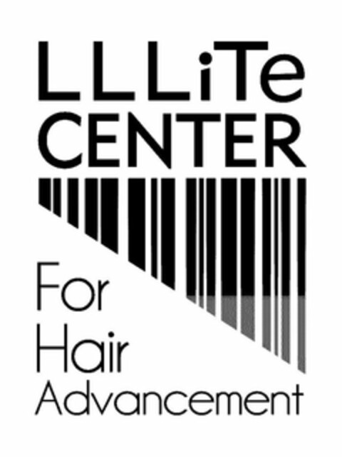 LLLITE CENTER FOR HAIR ADVANCEMENT Logo (USPTO, 18.11.2011)