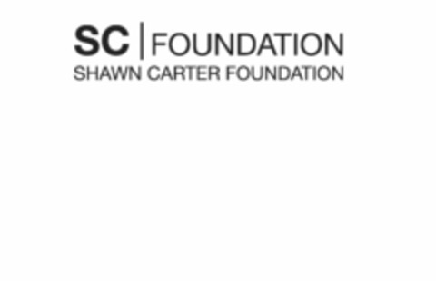 SC | FOUNDATION SHAWN CARTER FOUNDATION Logo (USPTO, 08.03.2013)