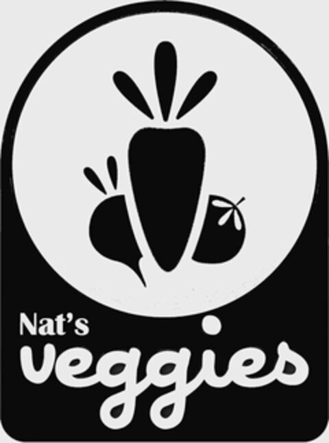 NAT'S VEGGIES Logo (USPTO, 09.04.2013)