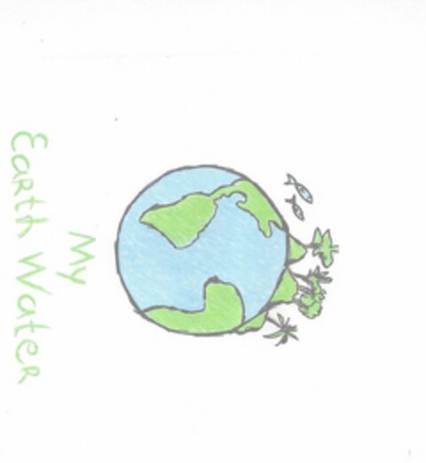 MY EARTH WATER Logo (USPTO, 07/03/2013)