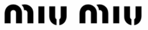 MIU MIU Logo (USPTO, 10/07/2013)