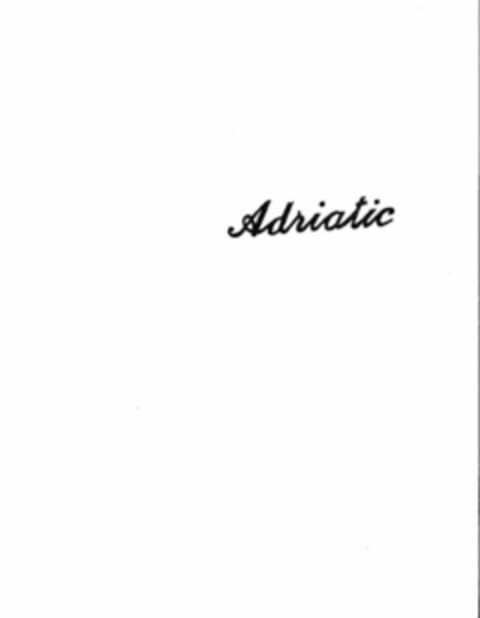 ADRIATIC Logo (USPTO, 03/21/2014)