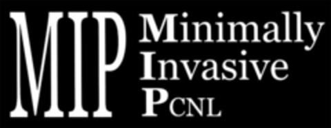 MIP MINIMALLY INVASIVE PCNL Logo (USPTO, 27.01.2015)