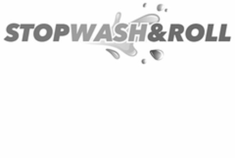 STOP WASH & ROLL Logo (USPTO, 14.04.2015)