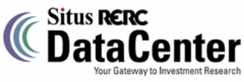 SITUS RERC DATACENTER YOUR GATEWAY TO INVESTMENT RESEARCH Logo (USPTO, 26.01.2016)