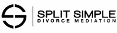 S SPLIT SIMPLE DIVORCE MEDIATION Logo (USPTO, 16.06.2016)