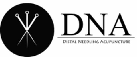 DNA DISTAL NEEDLING ACUPUNCTURE Logo (USPTO, 09/30/2016)