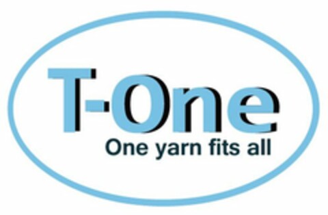 T-ONE ONE YARN FITS ALL Logo (USPTO, 03.10.2016)