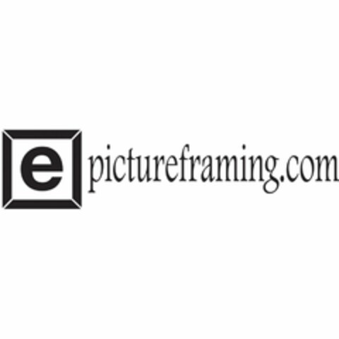 E PICTUREFRAMING.COM Logo (USPTO, 10.11.2016)