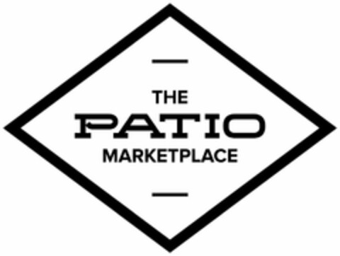 THE PATIO MARKETPLACE Logo (USPTO, 15.12.2016)