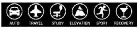 AUTO TRAVEL STUDY ELEVATION SPORT RECOVERY Logo (USPTO, 09.05.2017)
