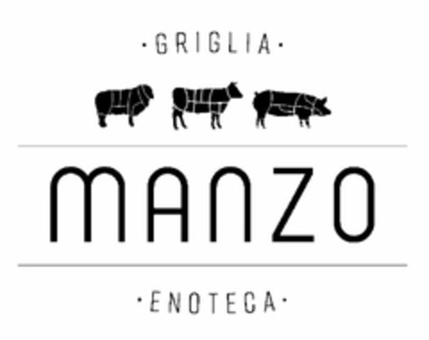 · GRIGLIA · MANZO · ENOTECA · Logo (USPTO, 06/08/2017)