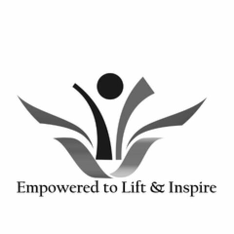 EMPOWERED TO LIFT & INSPIRE Logo (USPTO, 08/15/2017)