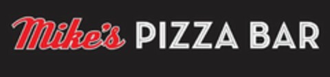 MIKE'S PIZZA BAR Logo (USPTO, 08/28/2017)