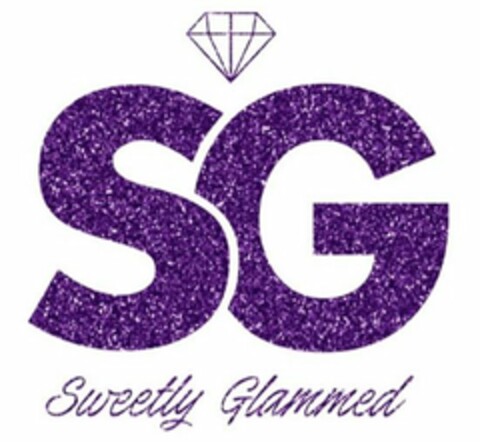SG SWEETLY GLAMMED Logo (USPTO, 05.09.2017)