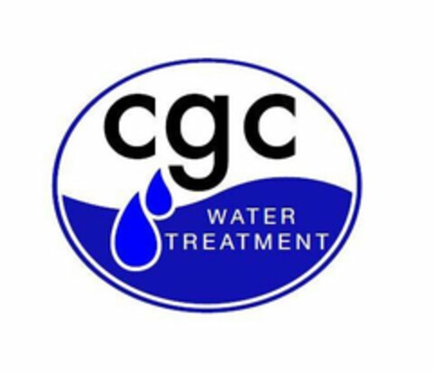 CGC WATER TREATMENT Logo (USPTO, 26.10.2017)