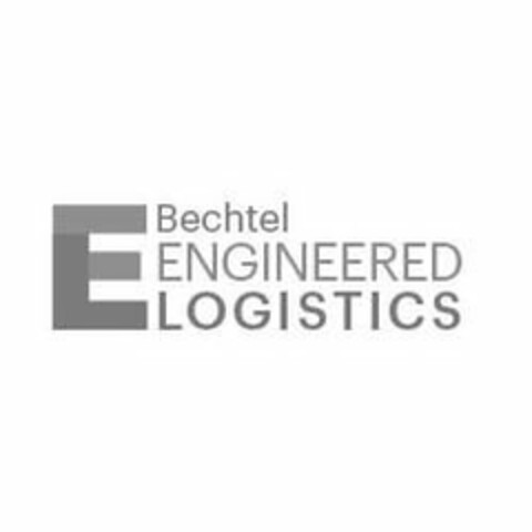 E BECHTEL ENGINEERED LOGISTICS Logo (USPTO, 30.03.2018)