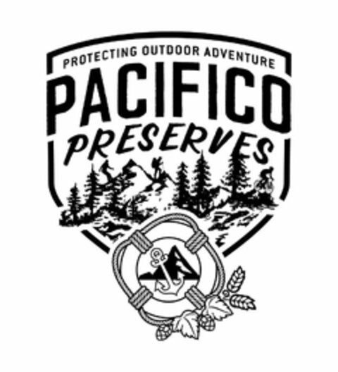 PROTECTING OUTDOOR ADVENTURE PACIFICO PRESERVES Logo (USPTO, 14.06.2018)