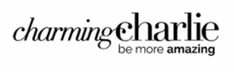 CHARMING CHARLIE BE MORE AMAZING Logo (USPTO, 13.07.2018)