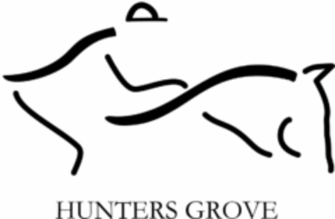 HUNTERS GROVE Logo (USPTO, 06.08.2018)