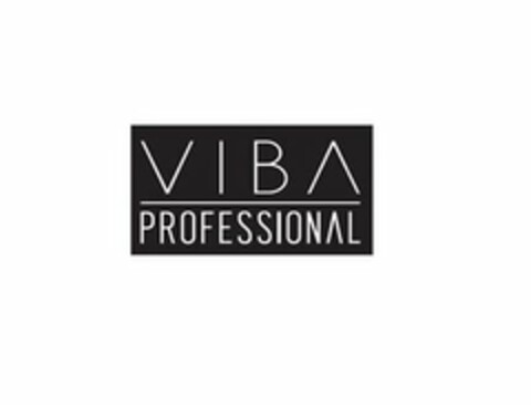 VIBA PROFESSIONAL Logo (USPTO, 13.09.2018)