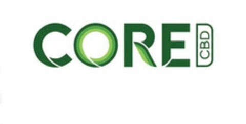 CORE CBD Logo (USPTO, 02/15/2019)
