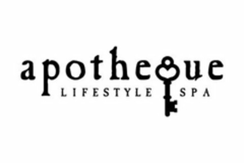 APOTHEQUE LIFESTYLE SPA Logo (USPTO, 01.04.2019)