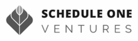 SCHEDULE ONE VENTURES Logo (USPTO, 08.04.2019)