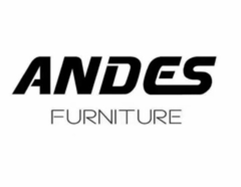 ANDES FURNITURE Logo (USPTO, 31.07.2019)