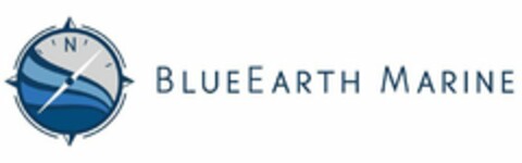 N BLUEEARTH MARINE Logo (USPTO, 09.08.2019)