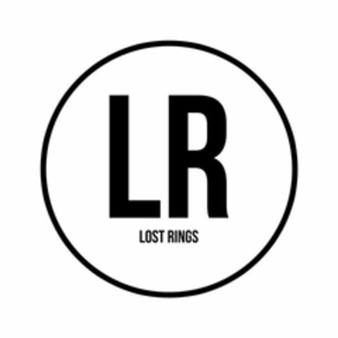 LR LOST RINGS Logo (USPTO, 08/15/2019)