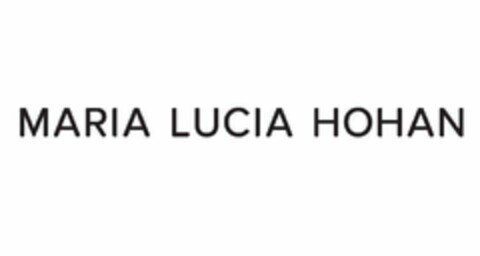 MARIA LUCIA HOHAN Logo (USPTO, 10/02/2019)