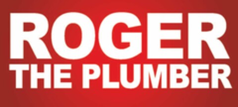 ROGER THE PLUMBER Logo (USPTO, 04/14/2020)