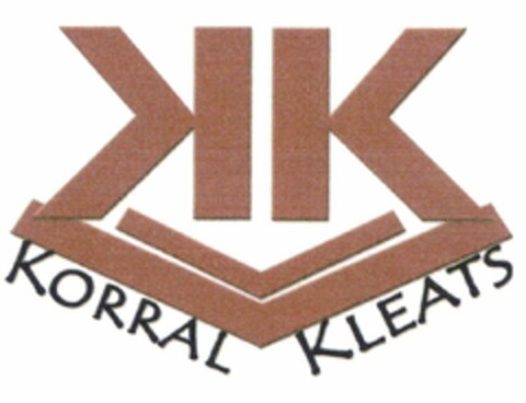 KK KORRAL KLEATS Logo (USPTO, 03.02.2009)