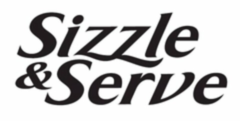 SIZZLE & SERVE Logo (USPTO, 03/16/2009)