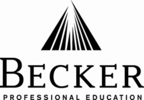 BECKER PROFESSIONAL EDUCATION Logo (USPTO, 19.06.2009)