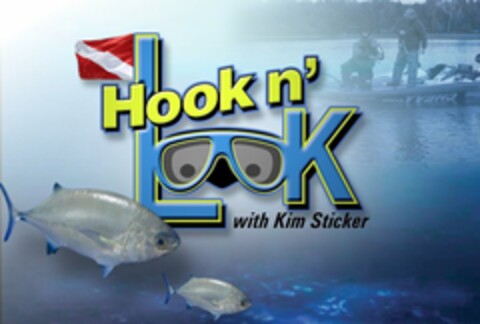 HOOK N' LOOK WITH KIM STICKER Logo (USPTO, 11.11.2009)