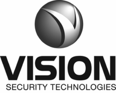 V VISION SECURITY TECHNOLOGIES Logo (USPTO, 13.11.2009)