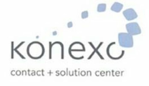 KONEXO CONTACT + SOLUTION CENTER Logo (USPTO, 10.03.2010)