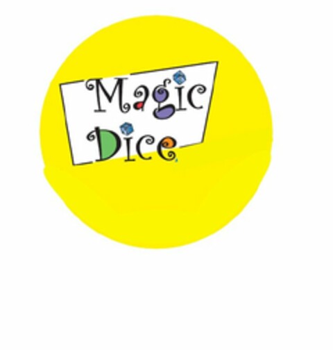 MAGIC DICE Logo (USPTO, 16.03.2010)