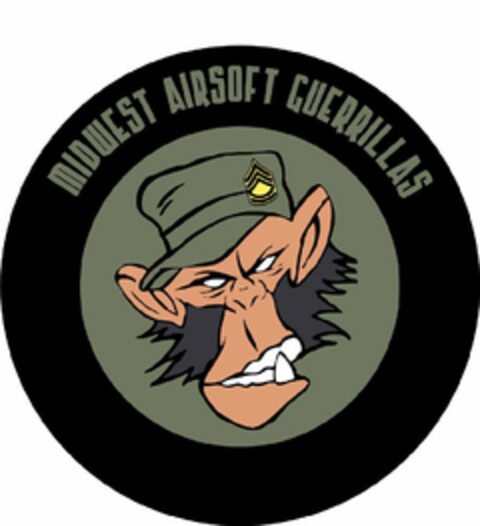 MIDWEST AIRSOFT GUERRILLAS Logo (USPTO, 22.04.2010)